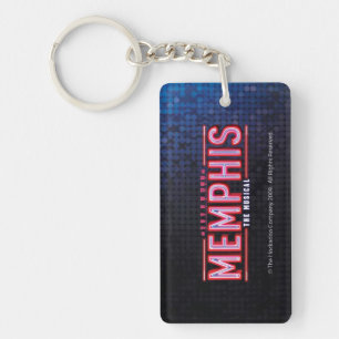 MEMPHIS - De muziekLogo Sleutelhanger
