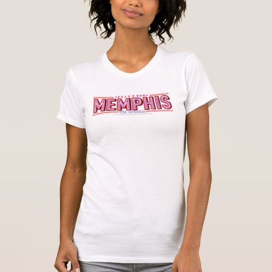 MEMPHIS - De muziekLogo T-shirt (Voorkant)