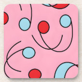 Memphis Design Drupes Bier Onderzetter (Voorkant)