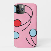 Memphis Design Drupes Case-Mate iPhone Case (Achterkant)