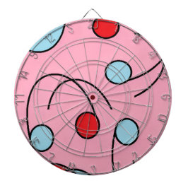 Memphis Design Drupes Dartbord