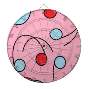 Memphis Design Drupes Dartbord