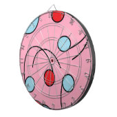 Memphis Design Drupes Dartbord (Voorkant Rechts)