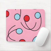 Memphis Design Drupes Muismat (Met muis)