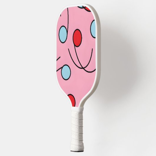 Memphis Design Drupes Pickleball Paddle (Links)
