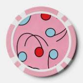 Memphis Design Drupes Poker Chips (Achterkant)