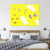 Memphis Design Jacks Canvas Afdruk (Insitu (Slaapkamer))