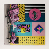 Memphis Design Ontvangst Droom Legpuzzel (Horizontaal)