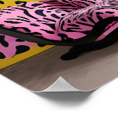 Memphis Design Receptie Droom Poster (Hoek)