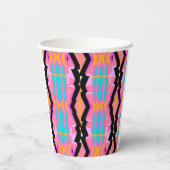 Memphis Design Wire Papieren Bekers (Achterkant)