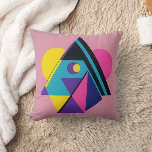 Memphis Design Woonruimte Kussen (Deken)