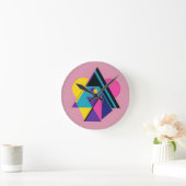 Memphis Design Woonruimte Ronde Klok (Huis)