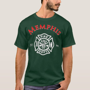 Memphis Fire Rescue Department Tennessee Duty T-shirt