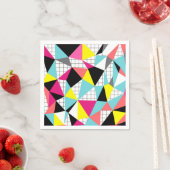 Memphis, geometrische vormen servet (Insitu)