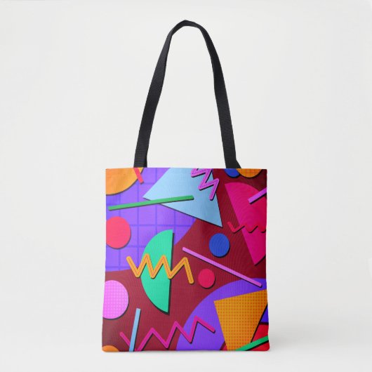 Memphis Groep No. 9 Tote Bag (Voorkant)