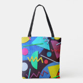 Memphis Group nr. 9 Tote Bag (Achterkant)