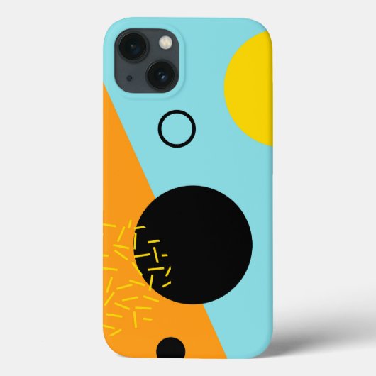 Memphis, hipster, trendy, coole illustratiekunst Case-Mate iPhone case (Achterkant)