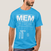 Memphis International Airport MEM T-shirt (Voorkant)