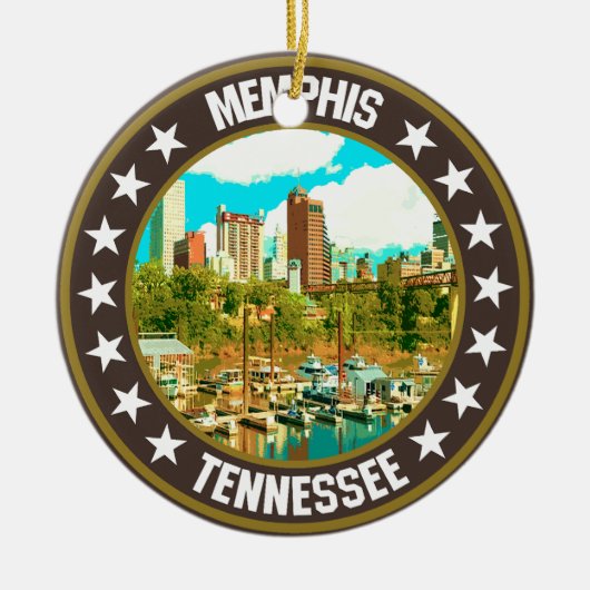 Memphis Keramisch Ornament (Voorkant)