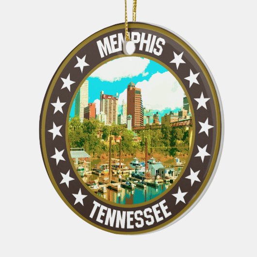 Memphis Keramisch Ornament (Links)