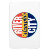 Memphis  Label Magneet (Verticaal)