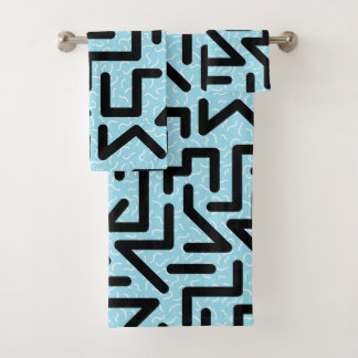 Memphis Labyrinth Bad Handdoek