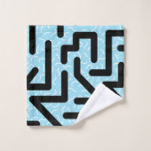 Memphis Labyrinth Bad Handdoek (Wasdoekje)