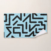 Memphis Labyrinth Bad Handdoek (Handdoek)