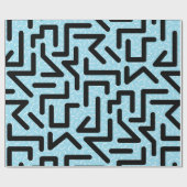 Memphis Labyrinth Cadeaupapier (Vlak)
