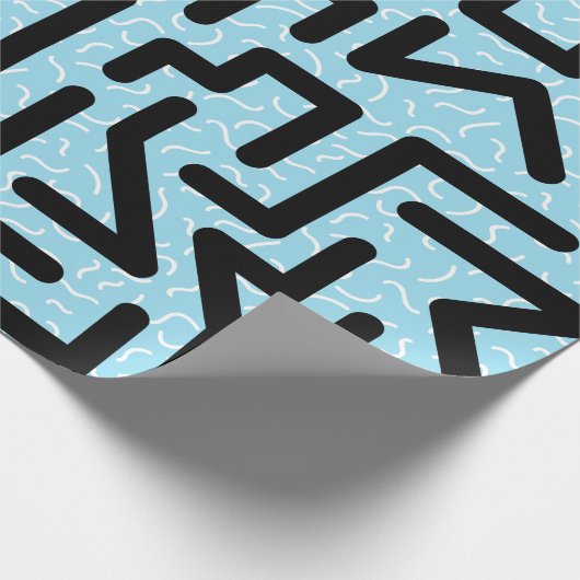 Memphis Labyrinth Cadeaupapier (Hoek)