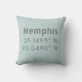 Memphis Latitude-Sierkussen Kussen