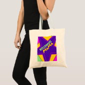 Memphis MaMa Vibes Tote Bag (Voorkant (product))