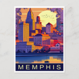Memphis, Mississippi rivier, Reizen Briefkaart