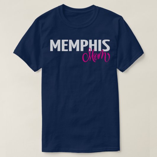 Memphis Moeder 1 T-shirt (Design voorkant)