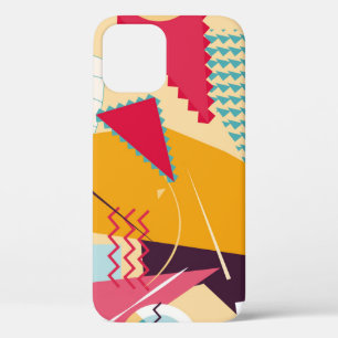 Memphis Mood: Retro geometrische trend Case-Mate iPhone Case