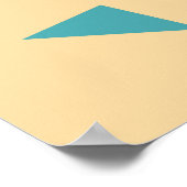 Memphis Mood: Retro geometrische trend Poster (Hoek)