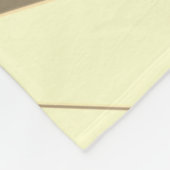 Memphis No. 82 Sepia Fleece Deken (Hoek)