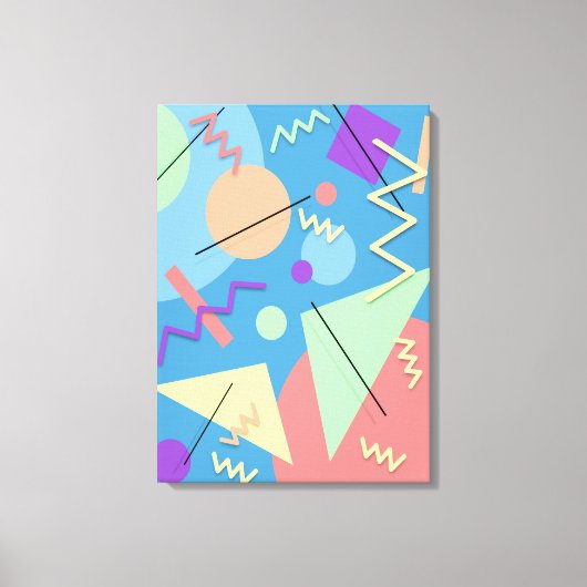 Memphis nr. 4 canvas afdruk (Voorkant)