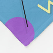 Memphis nr. 4 fleece deken (Hoek)