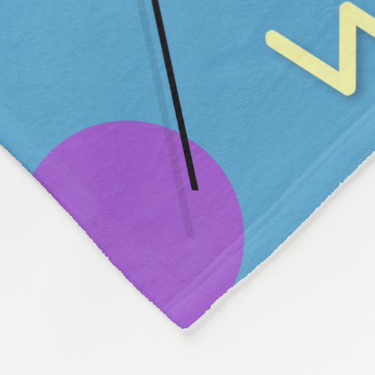 Memphis nr. 4 fleece deken (Hoek)