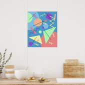 Memphis Nr. 4 Poster (Keuken)