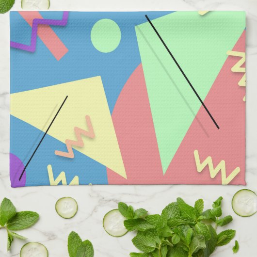 Memphis nr. 4 theedoek (Gevouwen)