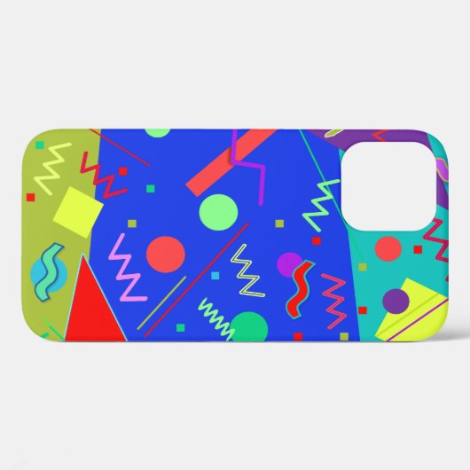 Memphis nr. 54 Case-Mate iPhone case (Achterkant (horizontaal))