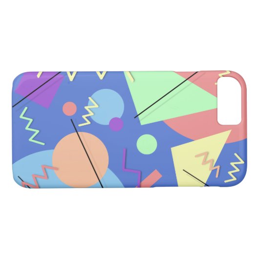 Memphis nr. 5 Case-Mate iPhone case (Achterkant (Horizontaal))