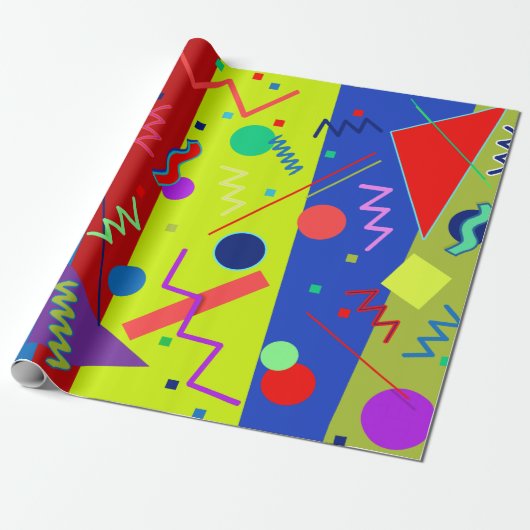 Memphis Nr. 63 Cadeaupapier (Uitgerold)