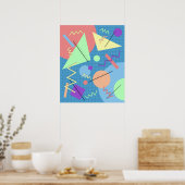 Memphis Nr. 6 Poster (Keuken)