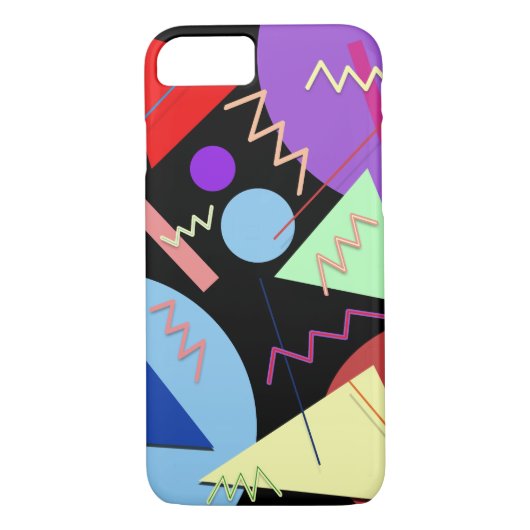 Memphis nr. 8 Case-Mate iPhone case (Achterkant)