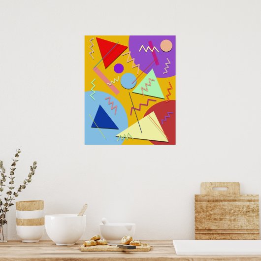 Memphis nr. 8 poster (Keuken)