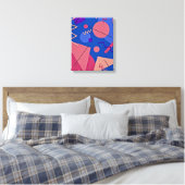 Memphis nr. 96 canvas afdruk (Insitu (Slaapkamer))