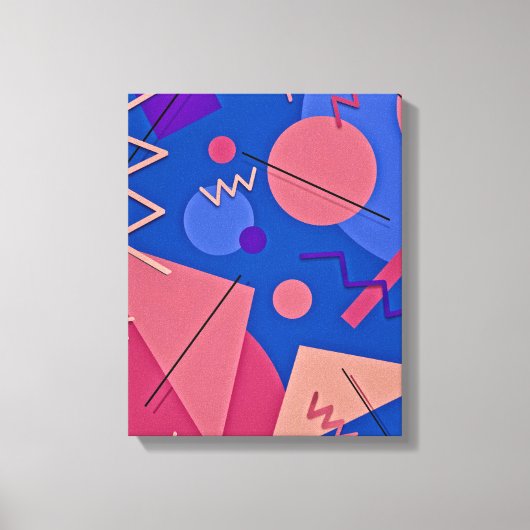 Memphis nr. 96 canvas afdruk (Voorkant)